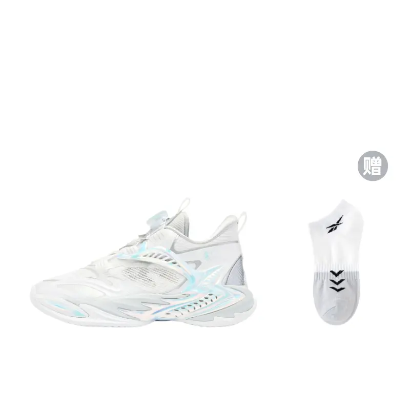 QIAODAN Детские баскетбольные кроссовки Jordan с низким верхом, амортизирующие и износостойкие, белые/серебристые, для подростков
QIAODAN Детские баскетбольные кроссовки Jordan с низким верхом, амортизирующие и износостойкие, белые/серебристые, для подростков