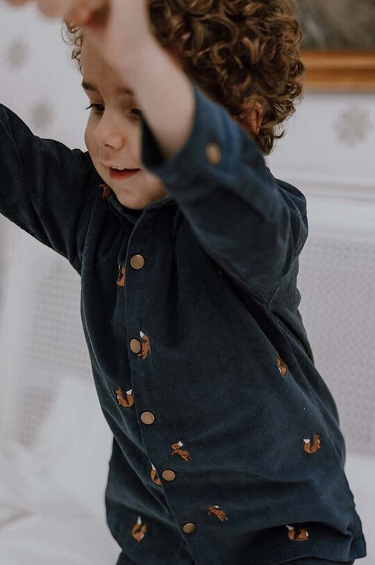 Детская хлопковая рубашка для мальчиков и девочек 023061 Dusti Shirt That's mine, темно-синий
Детская хлопковая рубашка для мальчиков и девочек 023061 Dusti Shirt That's mine, темно-синий