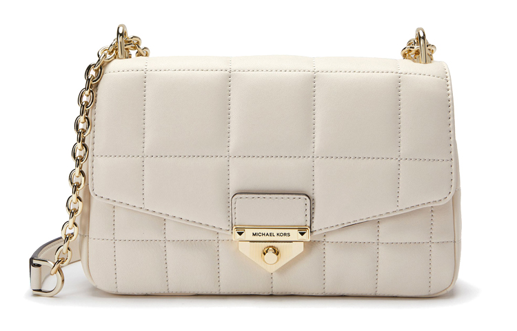 Сумка кроссбод Soho из овчины, женская сумка через плечо светло-кремовая MICHAEL KORS
Сумка кроссбод Soho из овчины, женская сумка через плечо светло-кремовая MICHAEL KORS