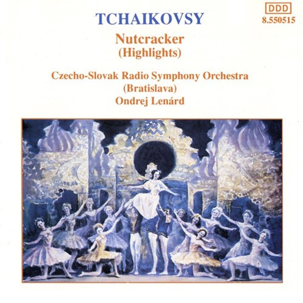 Диск CD Tchaikovsky: Nutcracker (Highlights) - Peter Il'yich Tchaikovsky, Ondrej Lenárd, Czecho-Slovak Radio Symphony Orchestra
Диск CD Tchaikovsky: Nutcracker (Highlights) - Peter Il'yich Tchaikovsky, Ondrej Lenárd, Czecho-Slovak Radio Symphony Orchestra