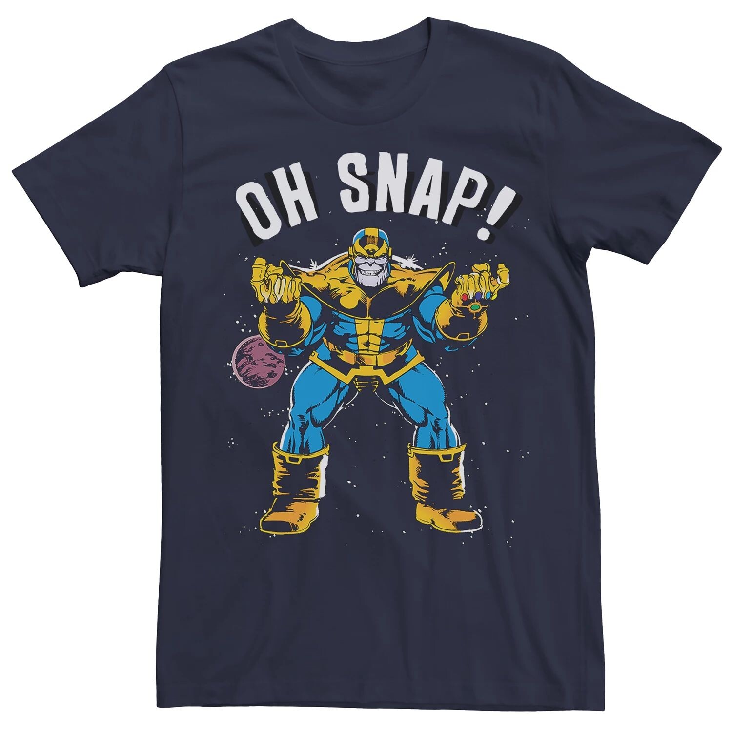 Мужская футболка Thanos "Oh Snap" Licensed Character
Мужская футболка Thanos "Oh Snap" Licensed Character