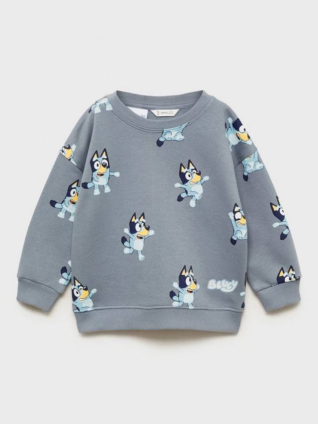 Детская хлопчатобумажная толстовка с голубым принтом Mango, цвет Medium Blue/Multi
Детская хлопчатобумажная толстовка с голубым принтом Mango, цвет Medium Blue/Multi