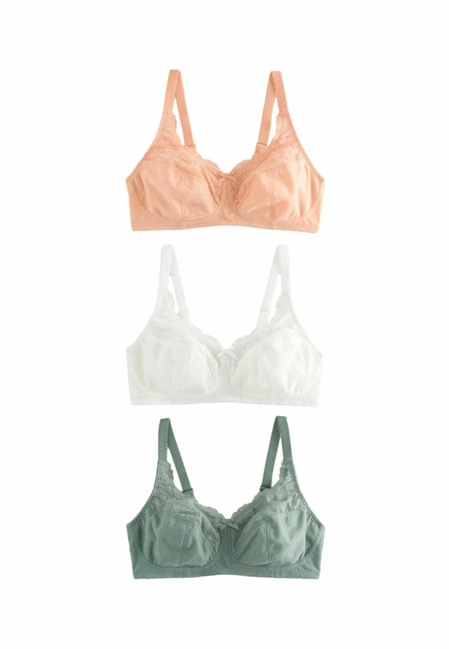 Бюстгальтер Next TOTAL SUPPORT FULL CUP 3 PACK, Green Orange Cream/Green
Бюстгальтер Next TOTAL SUPPORT FULL CUP 3 PACK, Green Orange Cream/Green