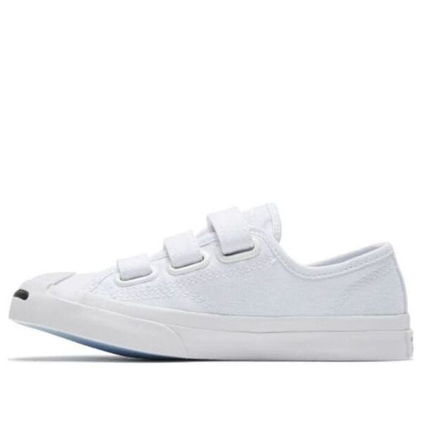 Кроссовки jack purcell 3v 'white' Converse, белый 
Кроссовки jack purcell 3v 'white' Converse, белый