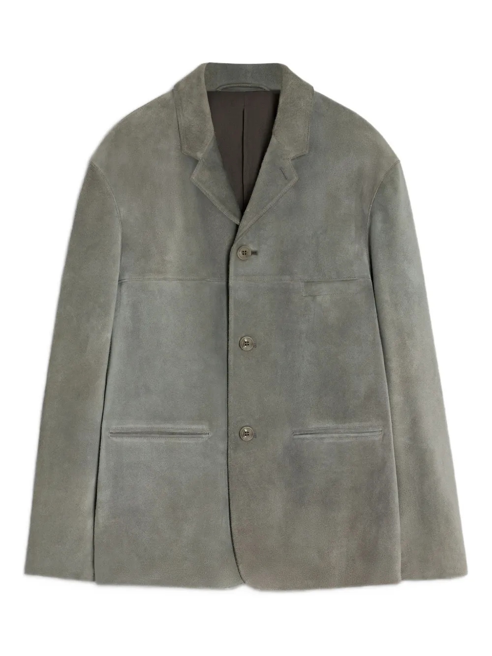 Однобортный пиджак LEMAIRE, серый
Однобортный пиджак LEMAIRE, серый