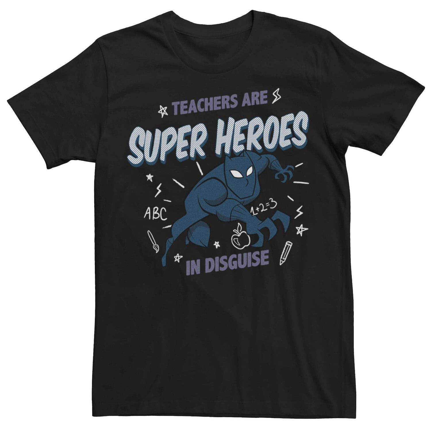 Мужская футболка Marvel Black Panther Teachers Are Super Heroes Licensed Character
Мужская футболка Marvel Black Panther Teachers Are Super Heroes Licensed Character
