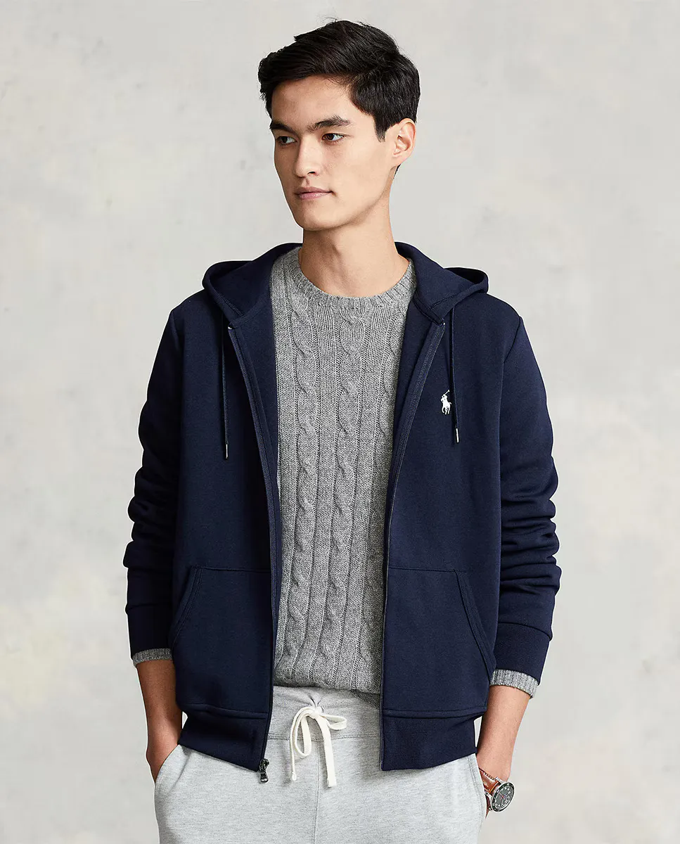Мужская толстовка на молнии Polo Ralph Lauren, темно-синий
Мужская толстовка на молнии Polo Ralph Lauren, темно-синий