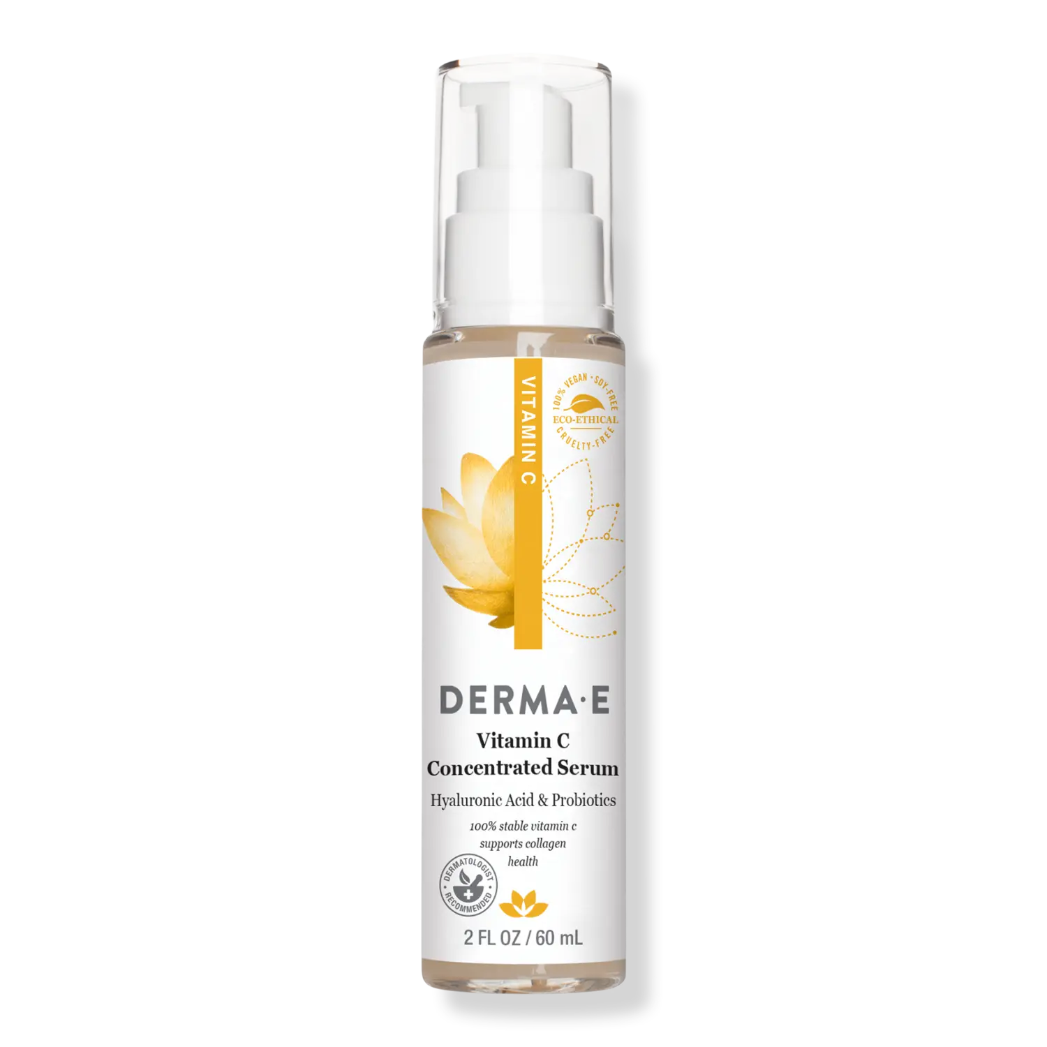 Сыворотка с концентрированным антиоксидантом витамина С DERMA E
Сыворотка с концентрированным антиоксидантом витамина С DERMA E