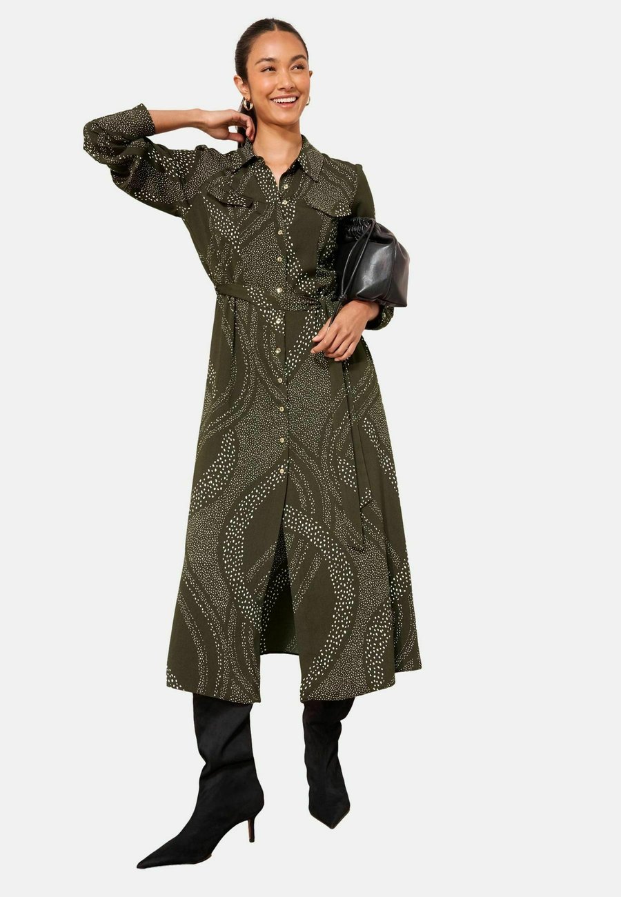 Платье Friends Like These Shirt dress, Khaki Green Speckle/Green
Платье Friends Like These Shirt dress, Khaki Green Speckle/Green