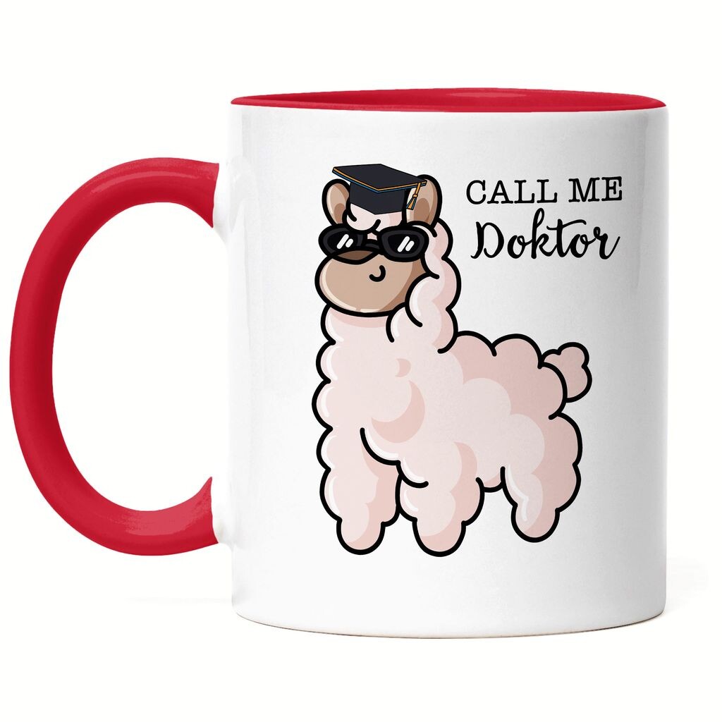 Кружка «Зови меня доктором» Красная альпака-лама Идея подарка Продвижение Выпускные исследования Hey!Print, красный
Кружка «Зови меня доктором» Красная альпака-лама Идея подарка Продвижение Выпускные исследования Hey!Print, красный