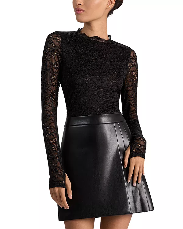 Платье Чары, выполненное в смешанной технике Alice And Olivia, черный
Платье Чары, выполненное в смешанной технике Alice And Olivia, черный