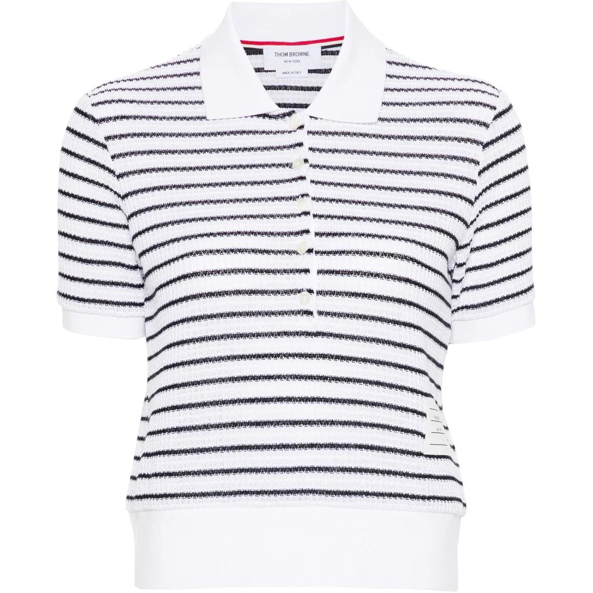 Текстурированная полосатая поло THOM BROWNE, синий
Текстурированная полосатая поло THOM BROWNE, синий