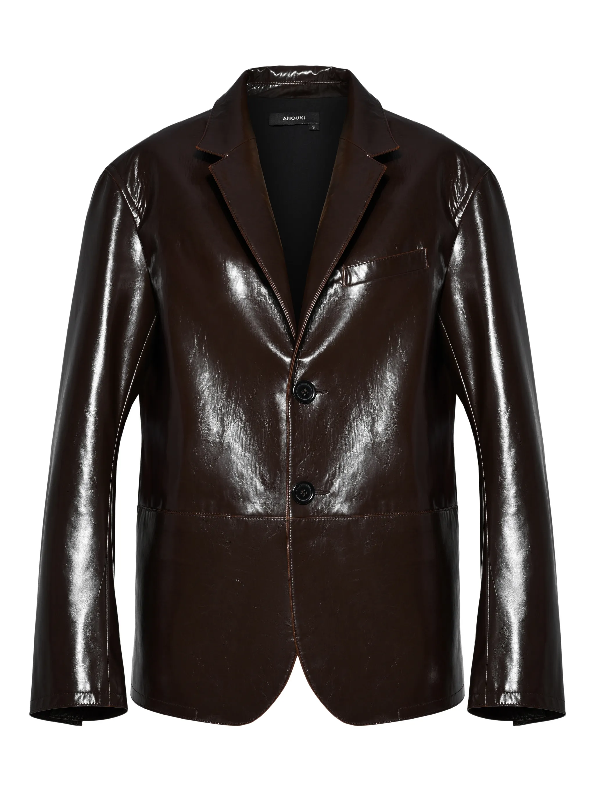 Блейзер из искусственной кожи Anouki, коричневый
Блейзер из искусственной кожи Anouki, коричневый
