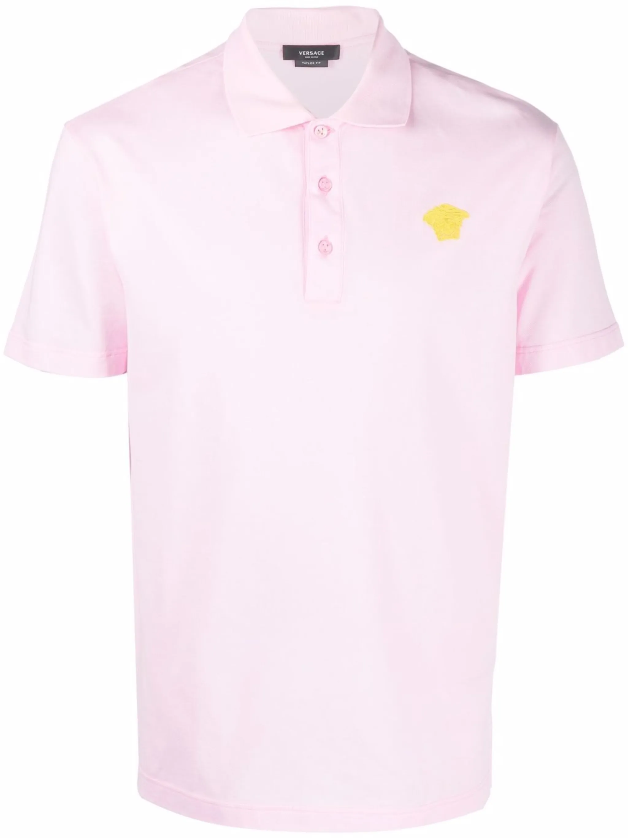 Рубашка поло с нашивкой-логотипом Versace, розовый
Рубашка поло с нашивкой-логотипом Versace, розовый