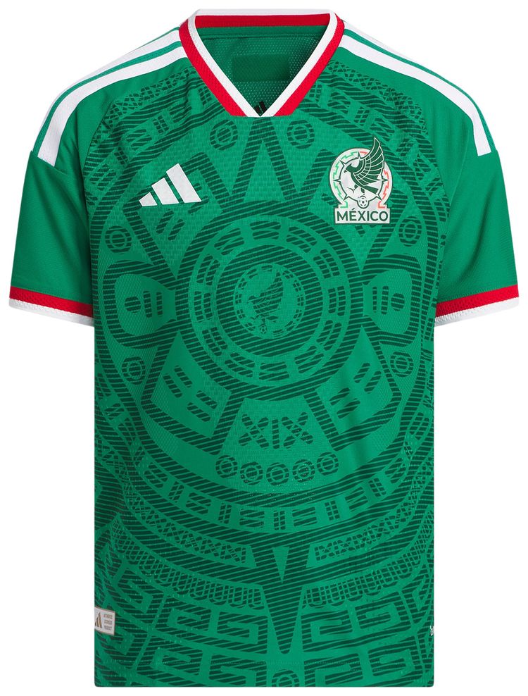 Домашняя футболка Adidas Mexico 26, аутентичная, зеленый
Домашняя футболка Adidas Mexico 26, аутентичная, зеленый