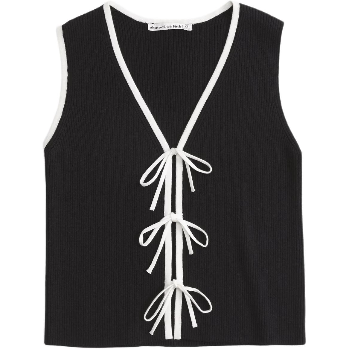 Женский топ Abercrombie&Fitch, черный
Женский топ Abercrombie&Fitch, черный