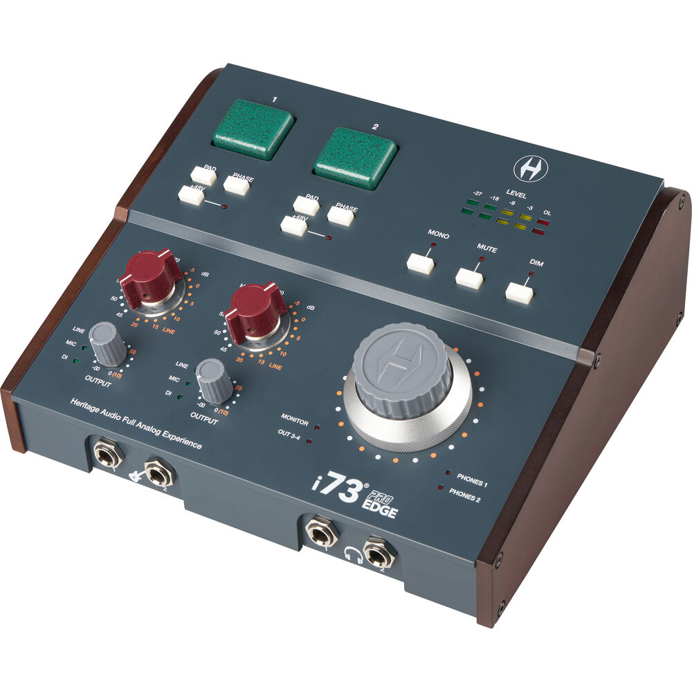 Аудиоинтерфейс Heritage Audio i73 PRO Edge USB-C Audio Interface I73PRO EDGE
Аудиоинтерфейс Heritage Audio i73 PRO Edge USB-C Audio Interface I73PRO EDGE