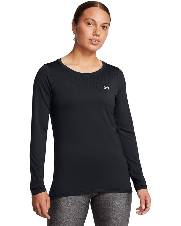 Лонгслив Under Armour UA HeatGear Armour Long Sleeve, черный/белый
Лонгслив Under Armour UA HeatGear Armour Long Sleeve, черный/белый