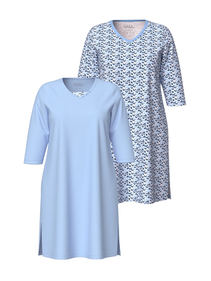 Ночная рубашка Ulla Popken, светло-синий
Ночная рубашка Ulla Popken, светло-синий