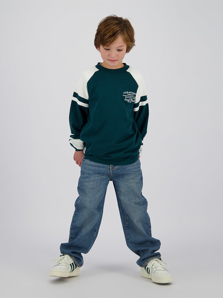 Vingino Футболка с длинными рукавами "Hunter" зелено-белого цвета
Vingino Футболка с длинными рукавами "Hunter" зелено-белого цвета