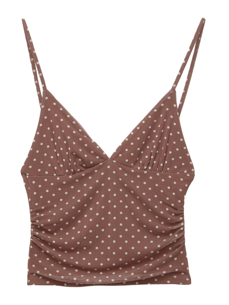 Топ Pull&Bear, коричневый
Топ Pull&Bear, коричневый