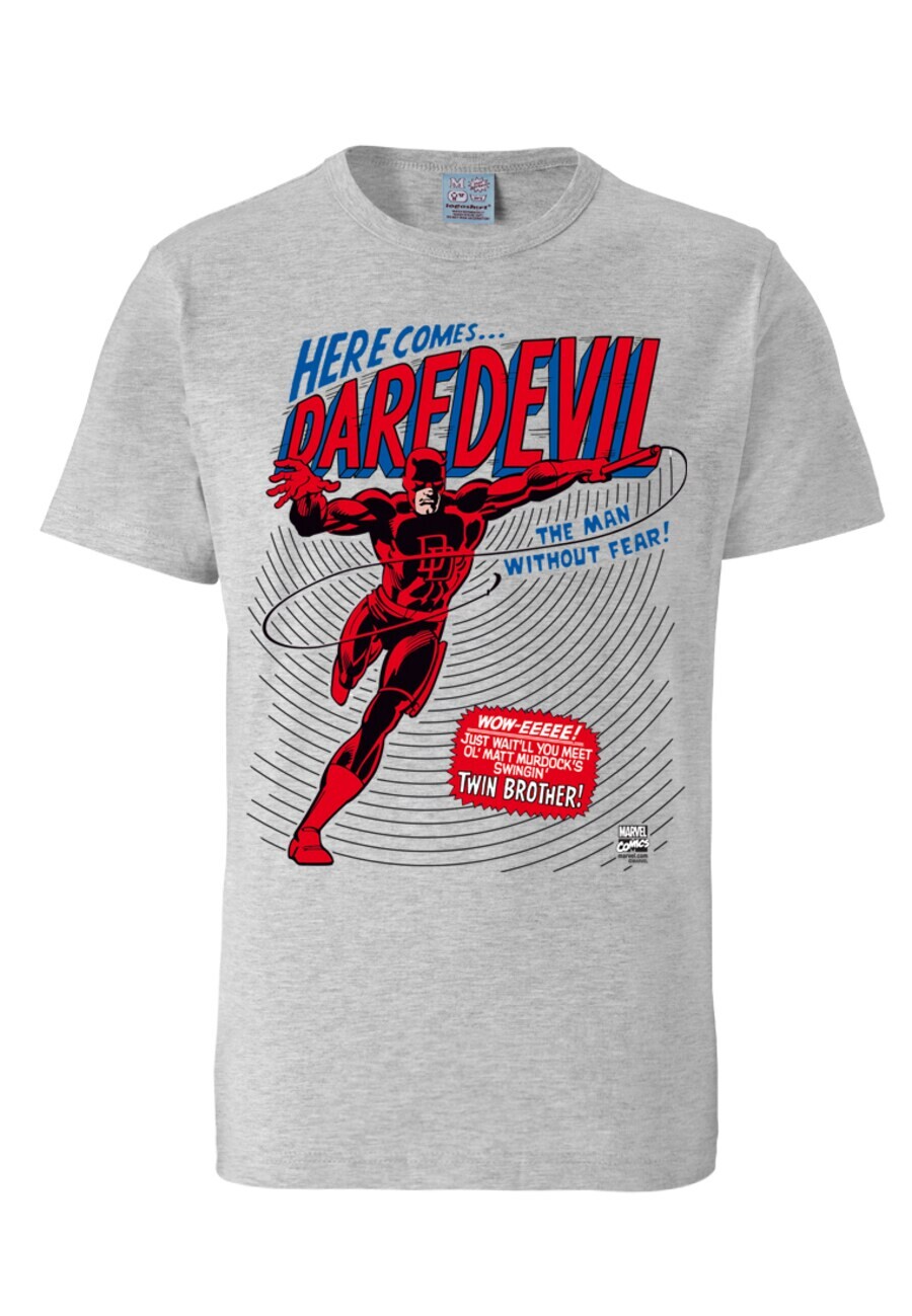 Классическая футболка LOGOSHIRT Shirt Daredevil, пятнистый серый
Классическая футболка LOGOSHIRT Shirt Daredevil, пятнистый серый