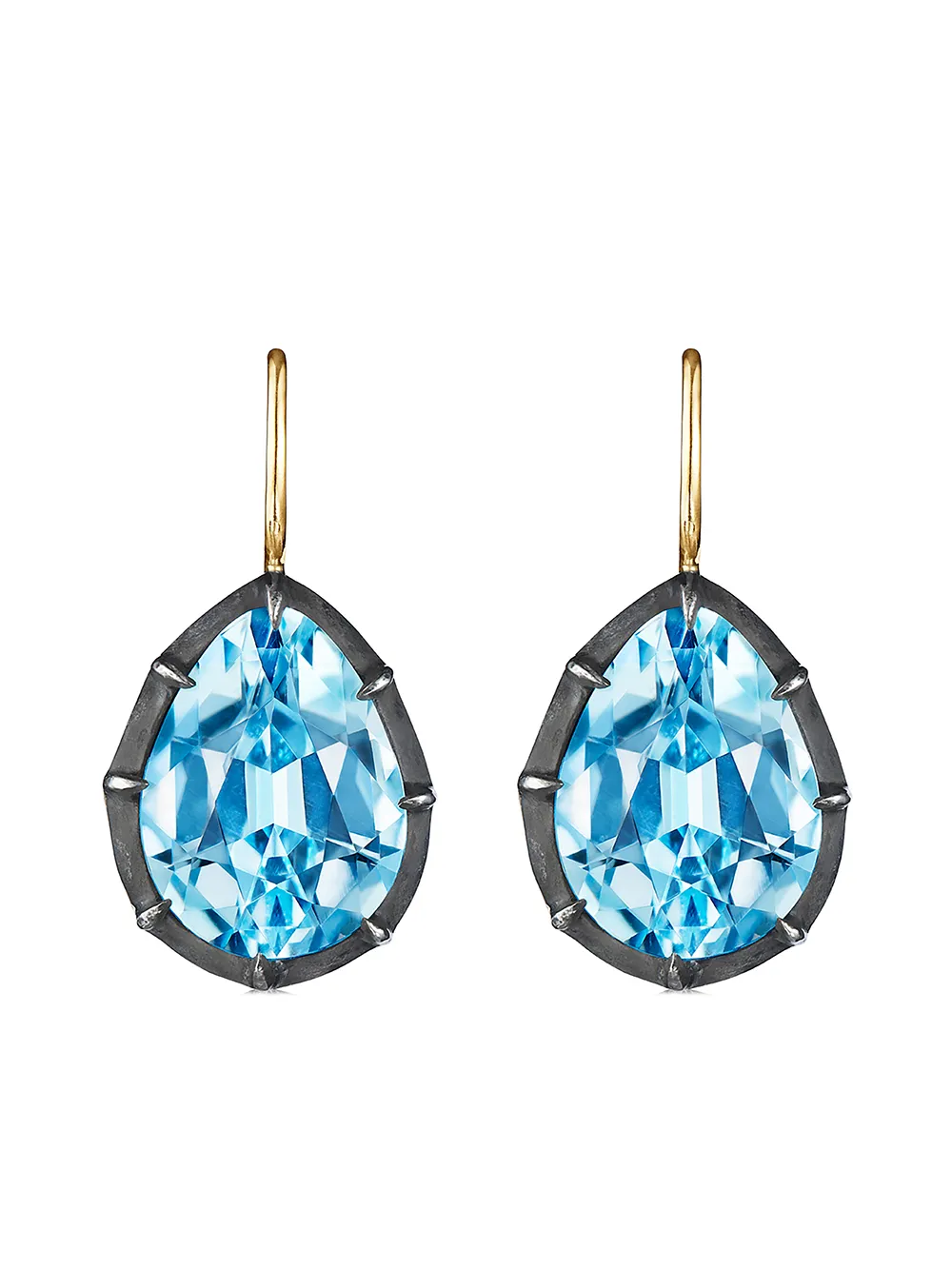 Серьги Collet из серебра и золота с топазами FRED LEIGHTON, золотой
Серьги Collet из серебра и золота с топазами FRED LEIGHTON, золотой