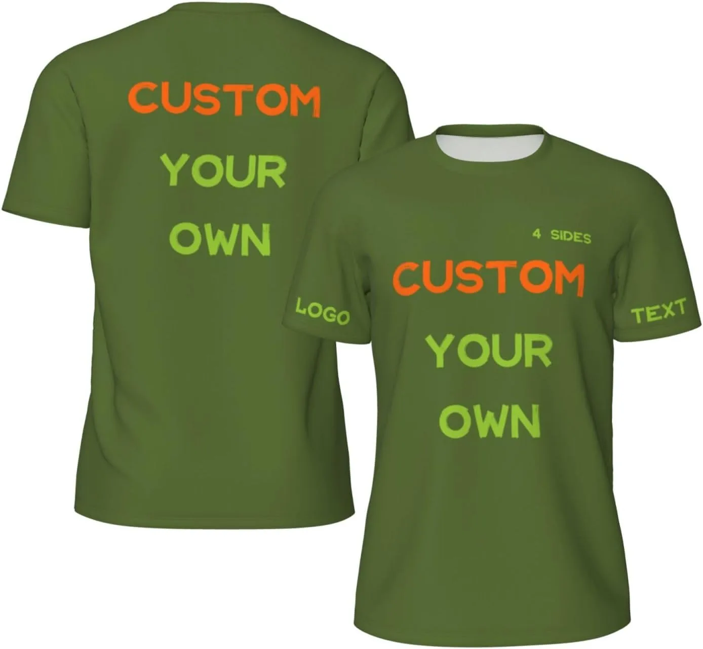 Футболка Custom с принтом на 4 сторонах для мужчин
Футболка Custom с принтом на 4 сторонах для мужчин