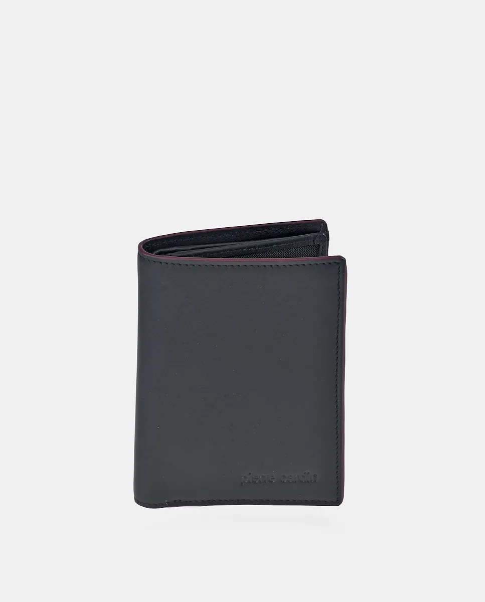 Мужское портмоне из мягкой черной кожи Pierre Cardin
Мужское портмоне из мягкой черной кожи Pierre Cardin