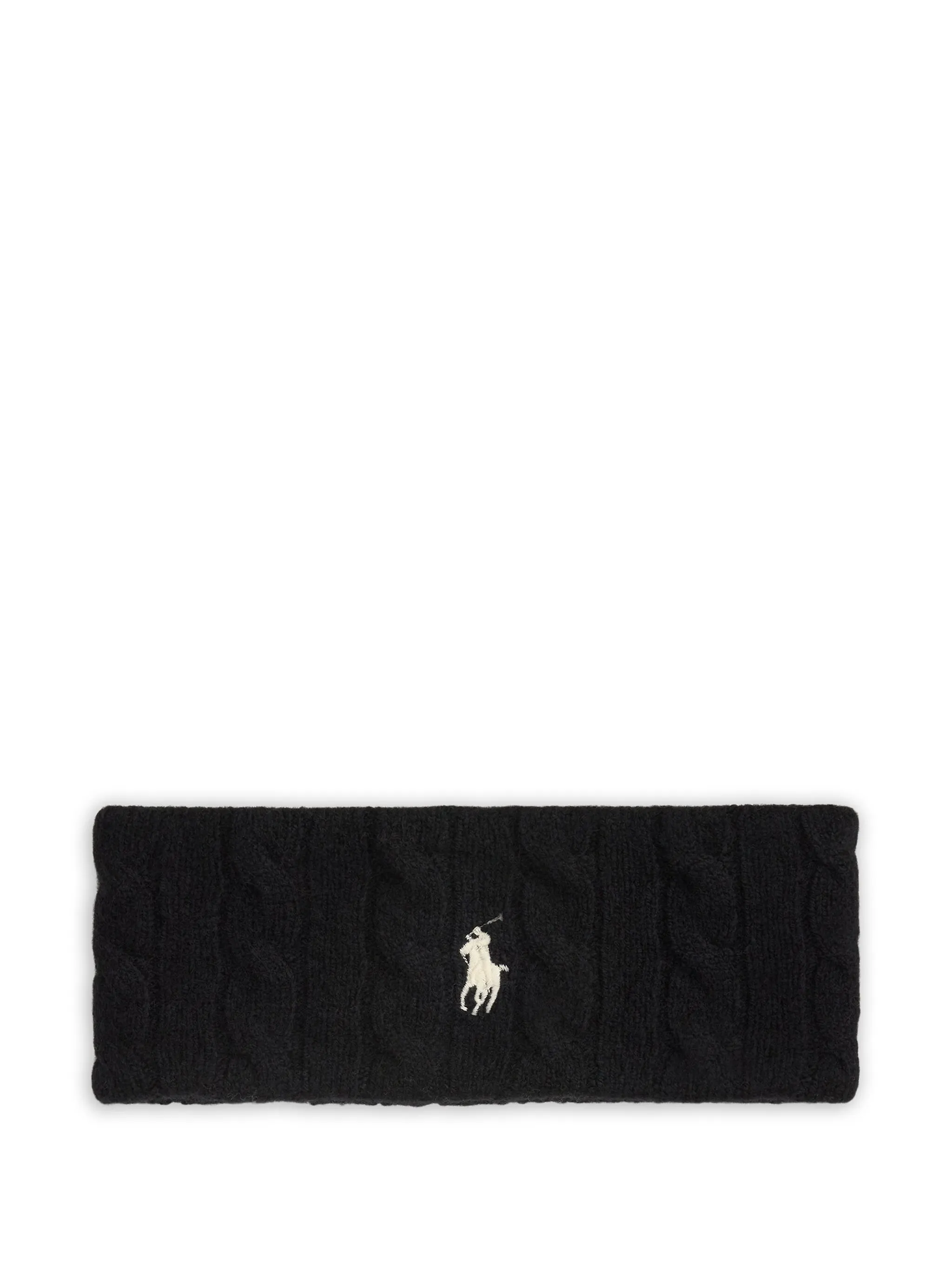 Повязка на голову фактурной вязки с вышивкой Polo Ralph Lauren, черный
Повязка на голову фактурной вязки с вышивкой Polo Ralph Lauren, черный