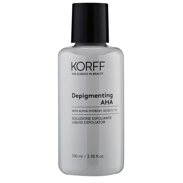Korff Aha Depigmenting Exfoliating Solution 100 мл Лосьон-отшелушивающий
Korff Aha Depigmenting Exfoliating Solution 100 мл Лосьон-отшелушивающий