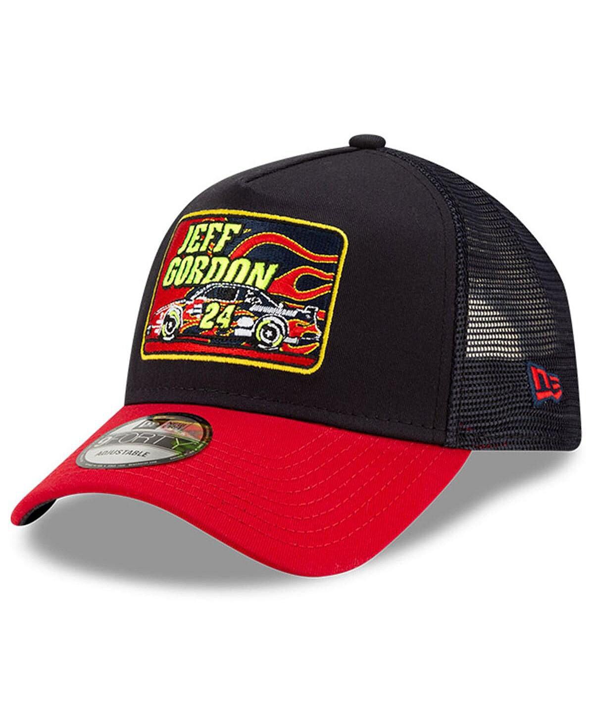 Мужская темно-синяя, красная регулируемая кепка дальнобойщика Jeff Gordon Legends 9Forty с А-образной рамкой New Era
Мужская темно-синяя, красная регулируемая кепка дальнобойщика Jeff Gordon Legends 9Forty с А-образной рамкой New Era