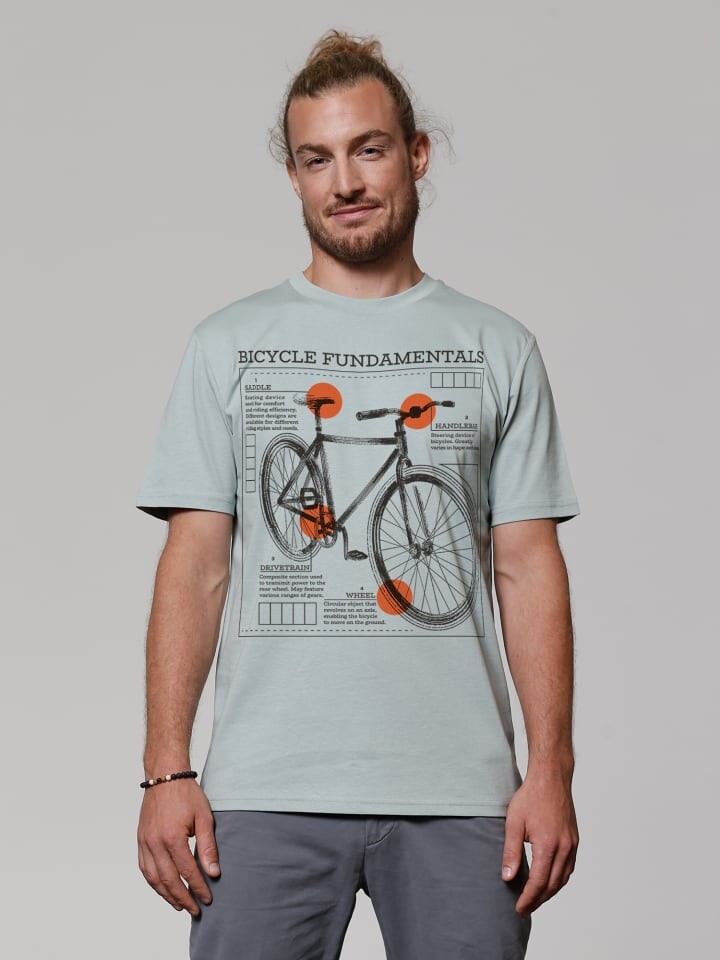 Футболка wat Apparel T-Shirt Fahrrad Grundlagen, цвет Aloe
Футболка wat Apparel T-Shirt Fahrrad Grundlagen, цвет Aloe