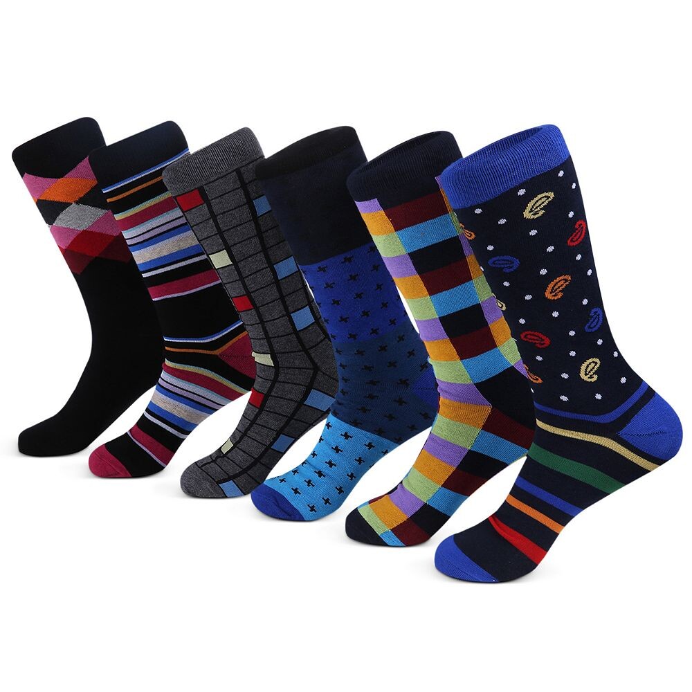 Мужские дизайнерские классические носки, 6 пар Mio Marino, цвет Spunky Collection
Мужские дизайнерские классические носки, 6 пар Mio Marino, цвет Spunky Collection