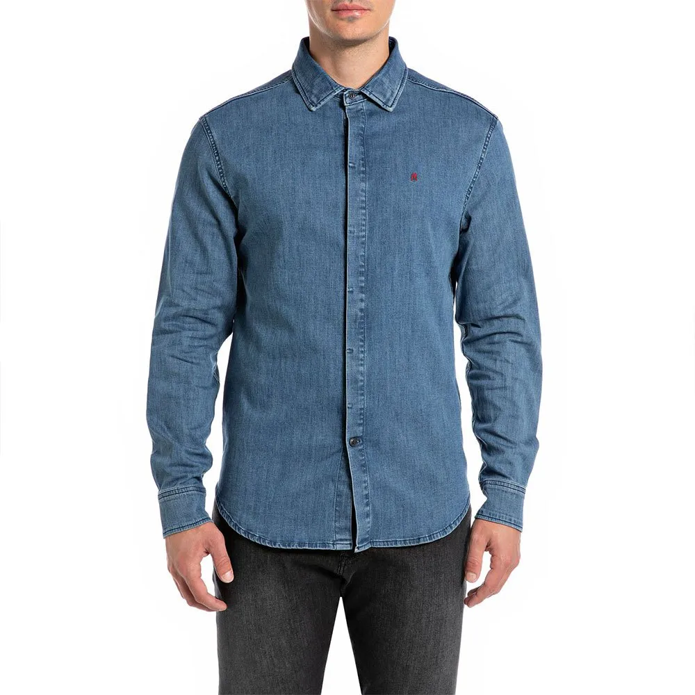 Рубашка Replay M4131 .000.839 72C, синий
Рубашка Replay M4131 .000.839 72C, синий