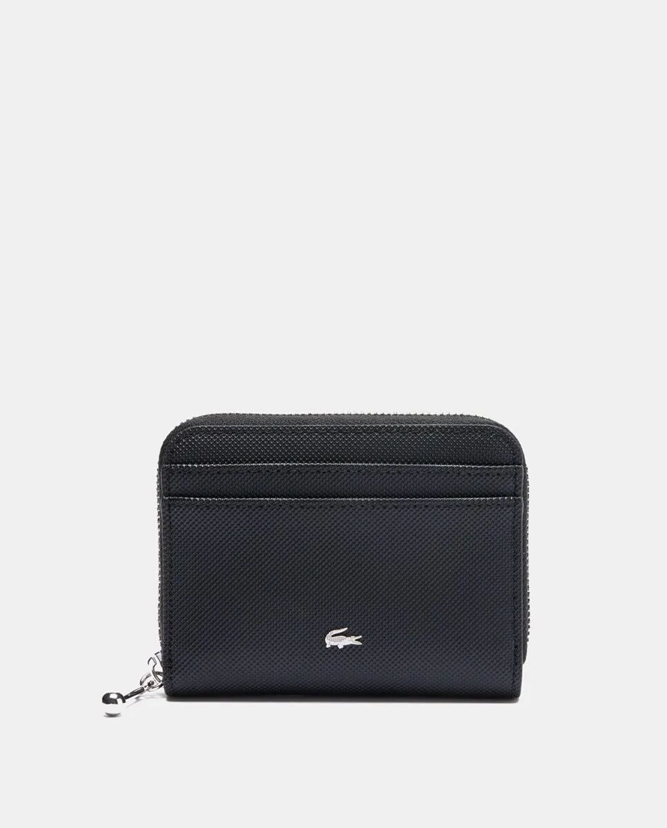 Женский кошелек однотонный Lacoste, черный
Женский кошелек однотонный Lacoste, черный