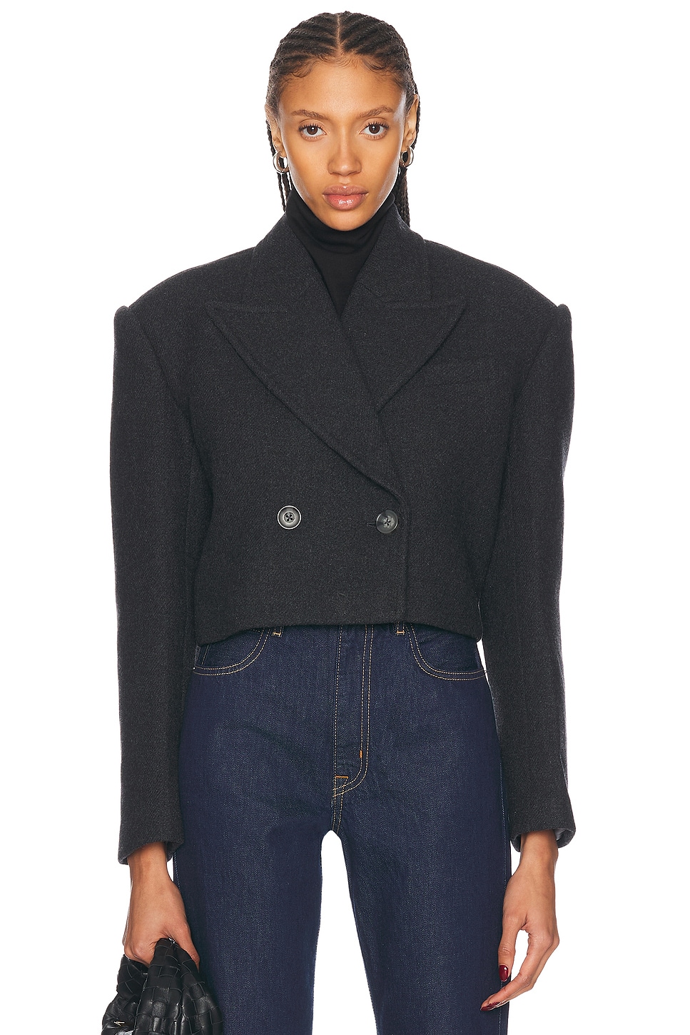 Короткое пальто из коллаборации с Emily Gemma GRLFRND, темно-серый
Короткое пальто из коллаборации с Emily Gemma GRLFRND, темно-серый