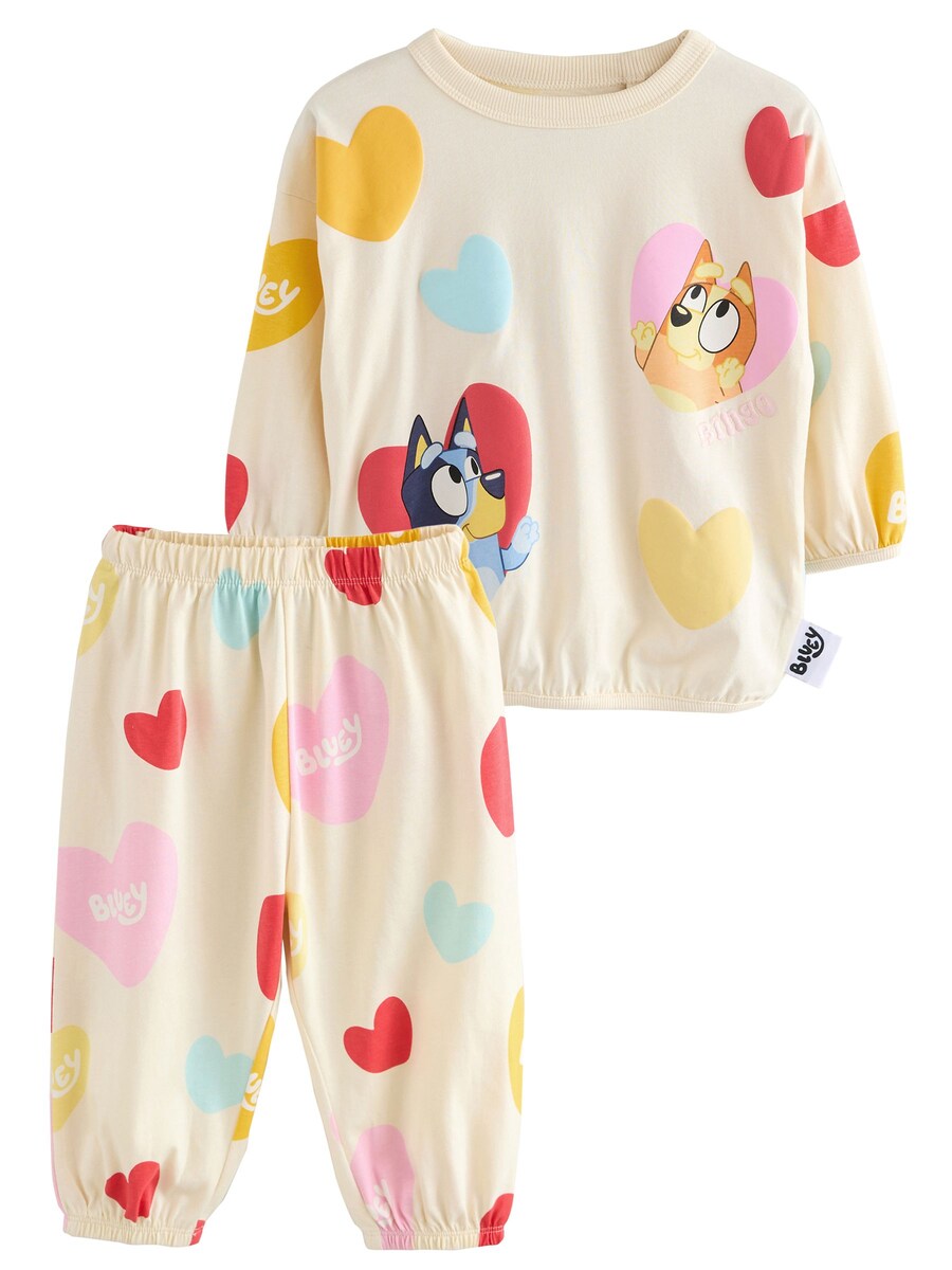 Пижама Next Bluey, кремовый
Пижама Next Bluey, кремовый