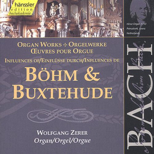 CD диск Bach / Zerber: Works Influenced By Georg Bohm & Buxtehude
CD диск Bach / Zerber: Works Influenced By Georg Bohm & Buxtehude