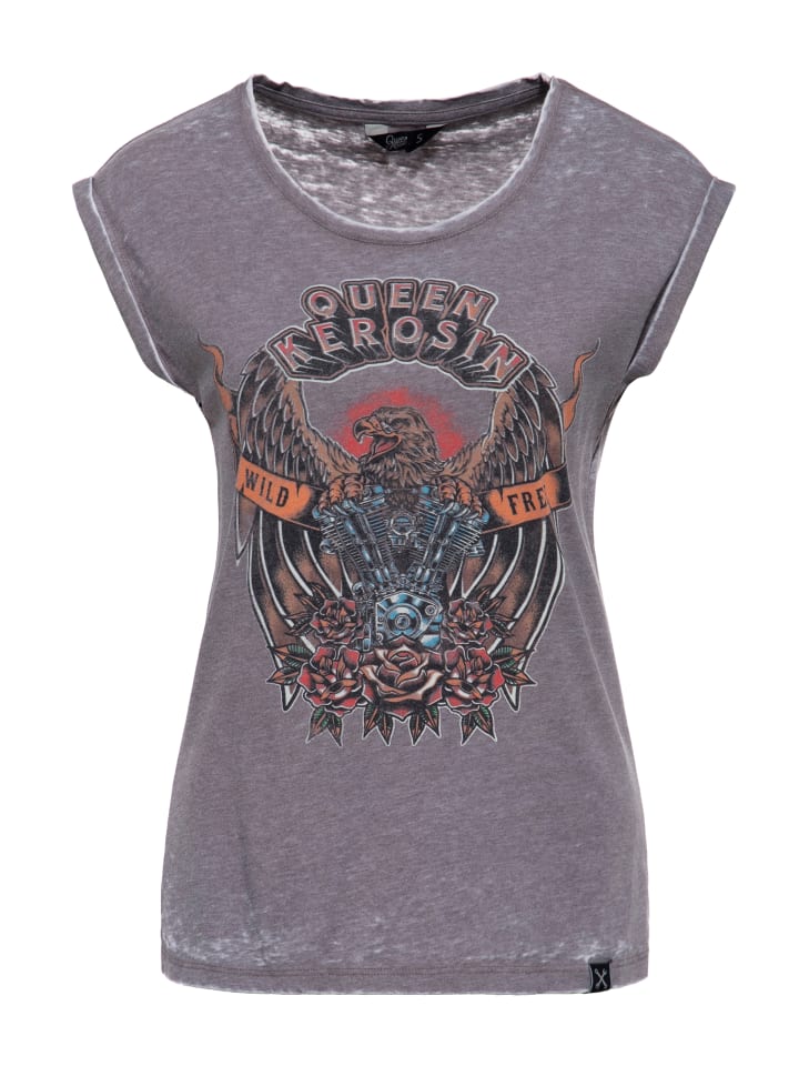 Футболка Queen Kerosin, серый
Футболка Queen Kerosin, серый
