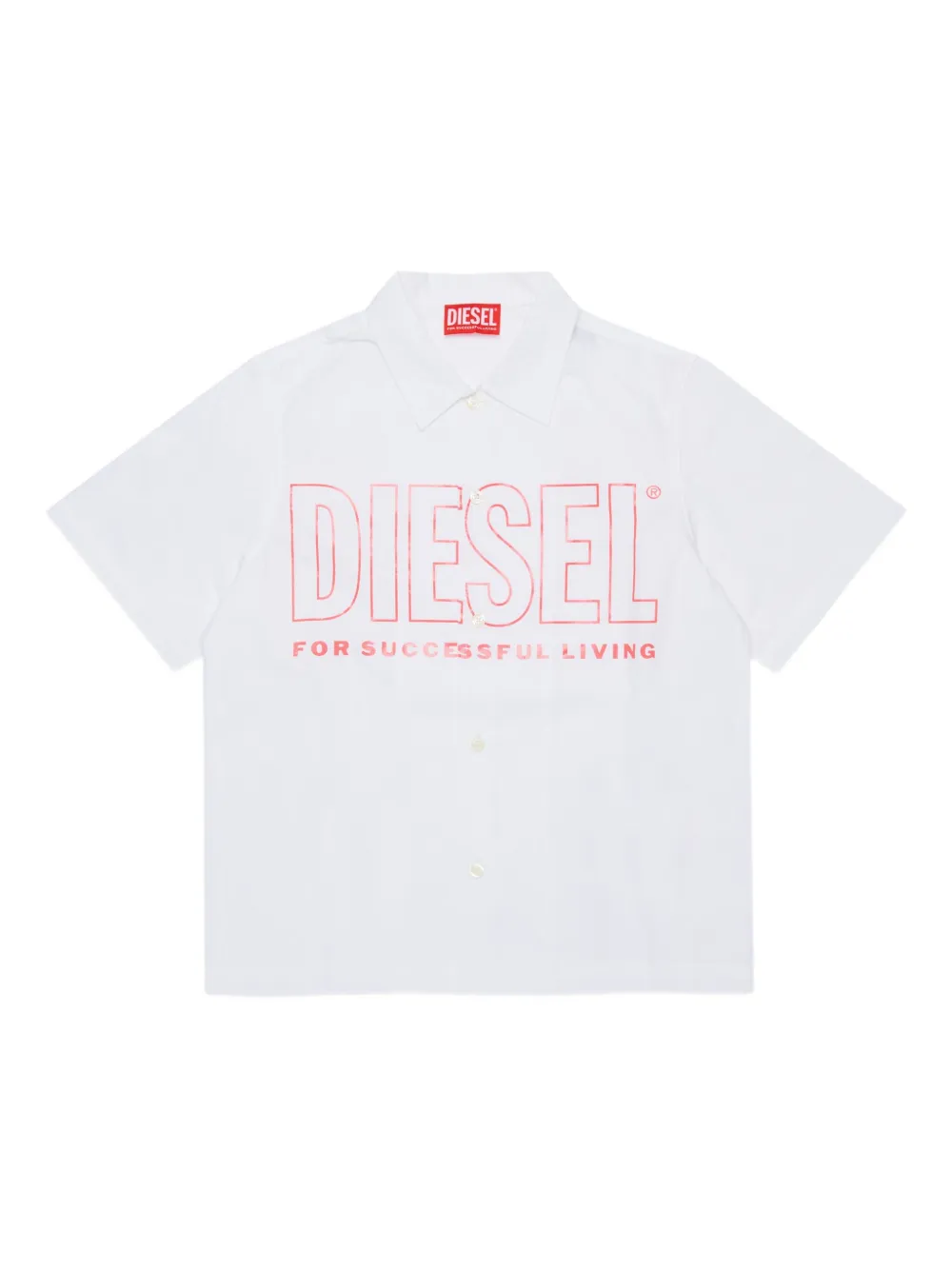 Рубашка с логотипом Diesel Kids, белый
Рубашка с логотипом Diesel Kids, белый