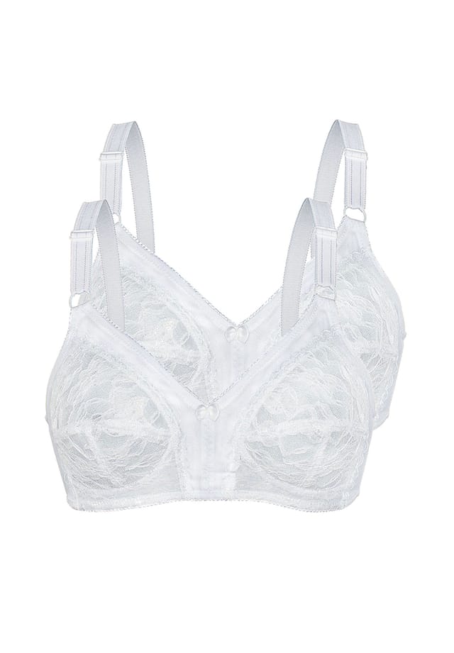 Мягкий бюстгальтер со вставкой 2 шт. в упаковке Sassa, белый
Мягкий бюстгальтер со вставкой 2 шт. в упаковке Sassa, белый