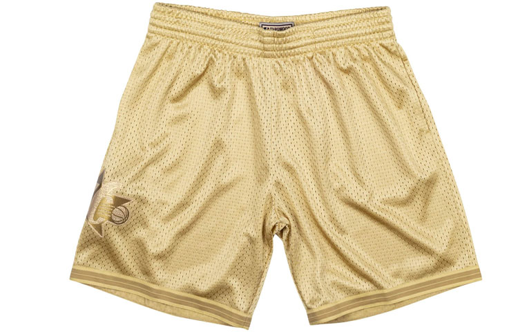 Mitchell Ness Мужские баскетбольные шорты gold
Mitchell Ness Мужские баскетбольные шорты gold