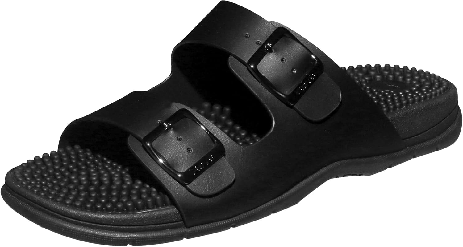 Массажные сандалии Revs Premium для акупрессуры и рефлексотерапии. Веганские, амортизирующая подошва, ортопедическая поддержка свода стопы. Возьмите под контроль свое здоровье, инвестируйте в физическое и психическое долголетие, черный
Массажные сандалии Revs Premium для акупрессуры и рефлексотерапии. Веганские, амортизирующая подошва, ортопедическая поддержка свода стопы. Возьмите под контроль свое здоровье, инвестируйте в физическое и психическое долголетие, черный