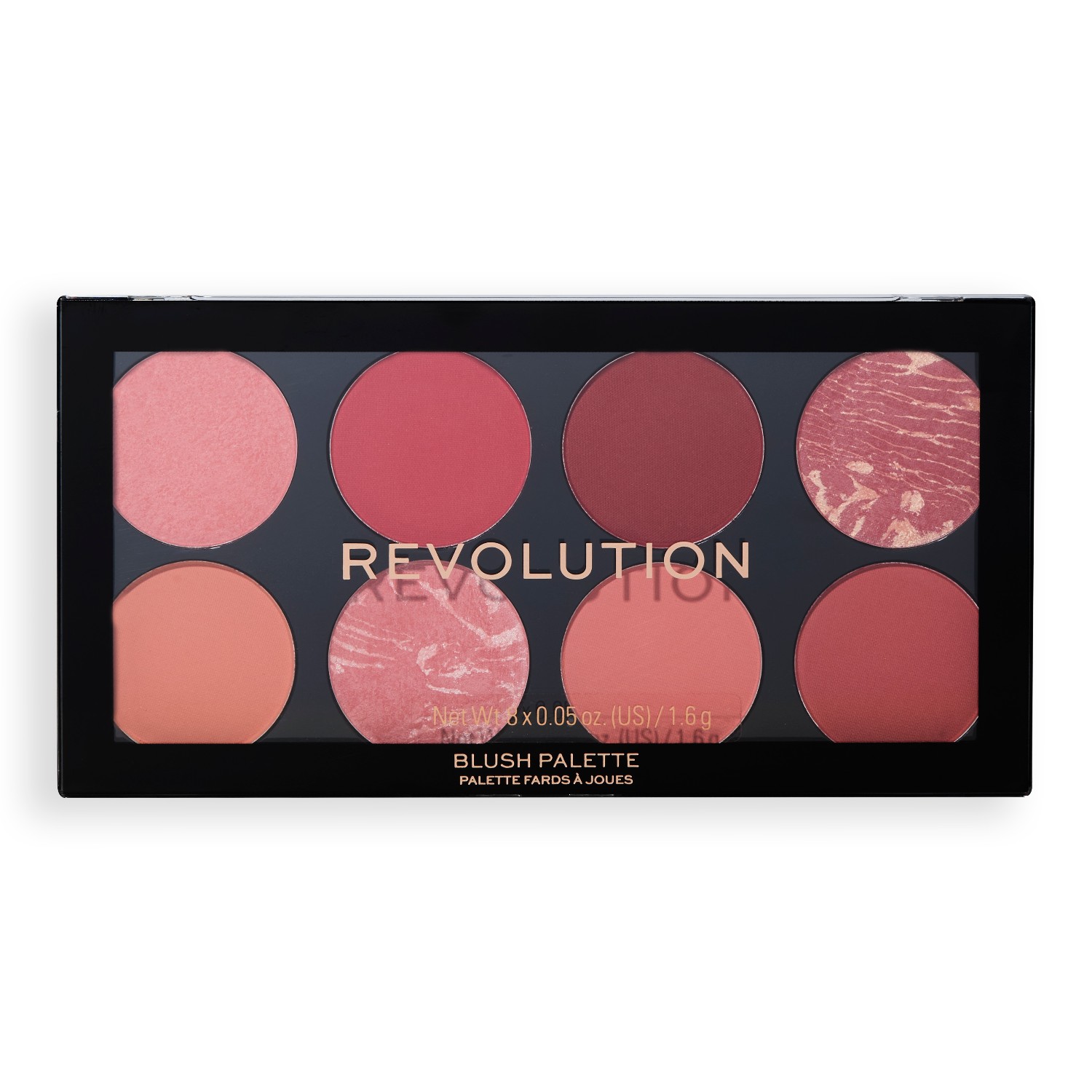 Румяна palette Revolution Pro, вес 12.8 гр.
Румяна palette Revolution Pro, вес 12.8 гр.