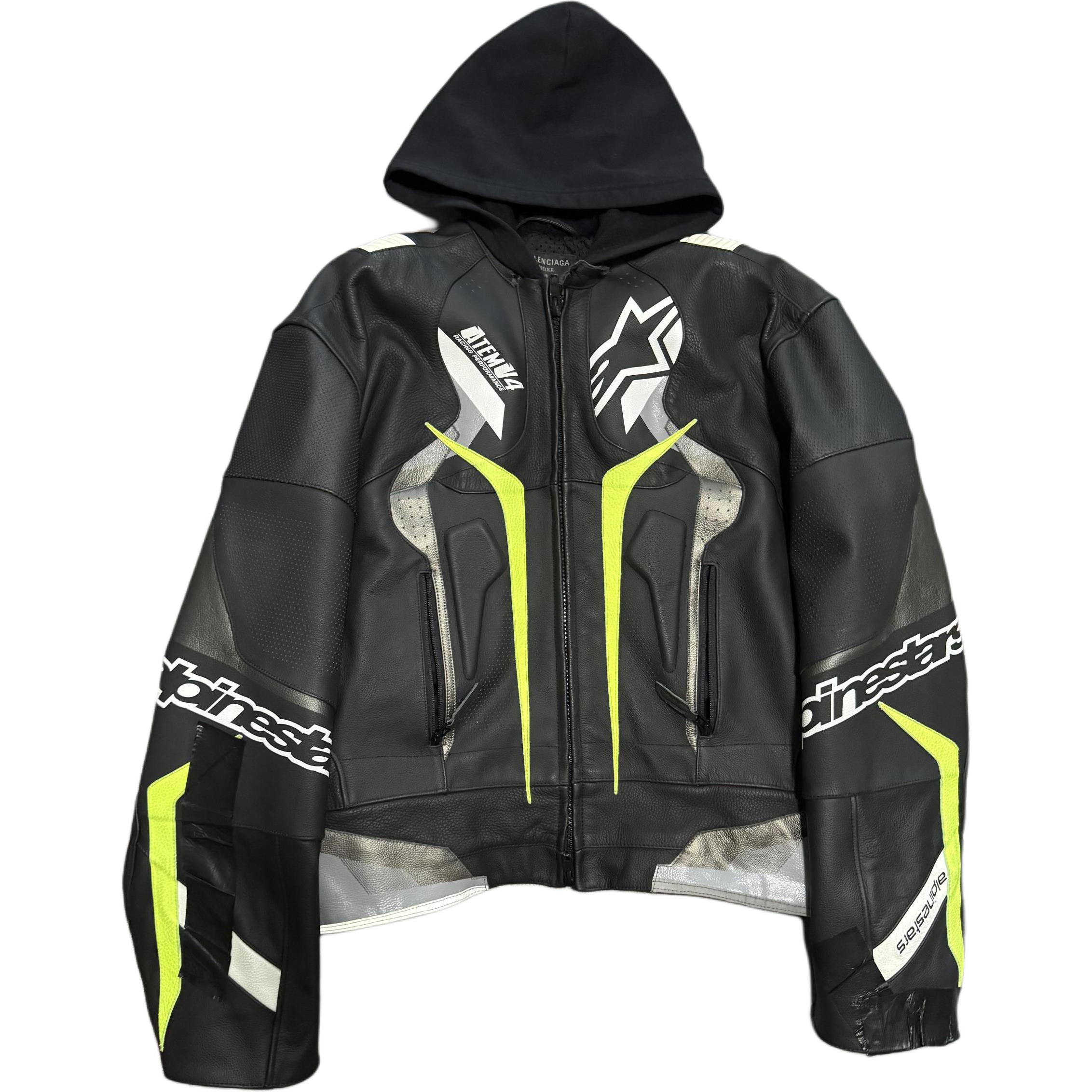 Кожаная куртка ALPINESTARS Unisex Balenciaga, черный
Кожаная куртка ALPINESTARS Unisex Balenciaga, черный