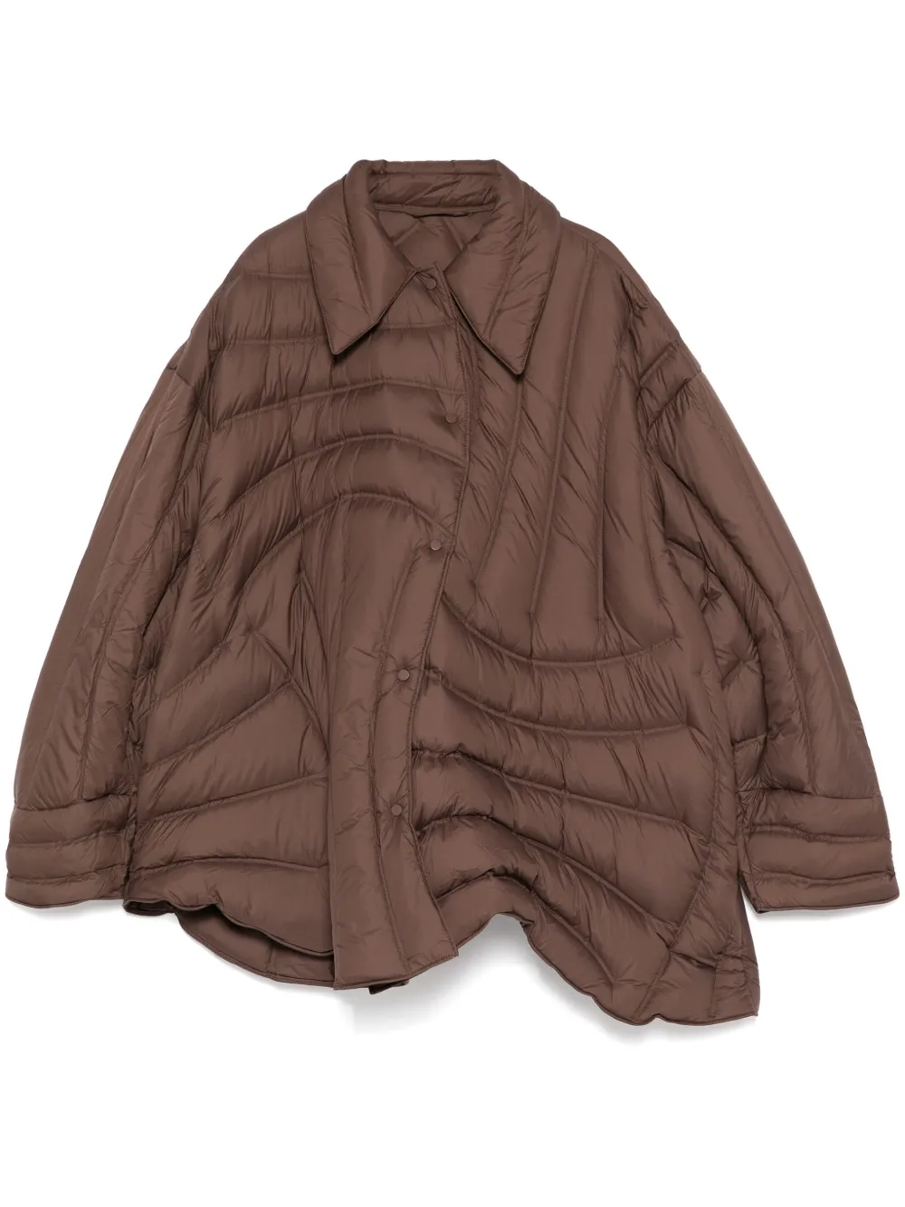 Пуховик асимметричного кроя JNBY, коричневый
Пуховик асимметричного кроя JNBY, коричневый