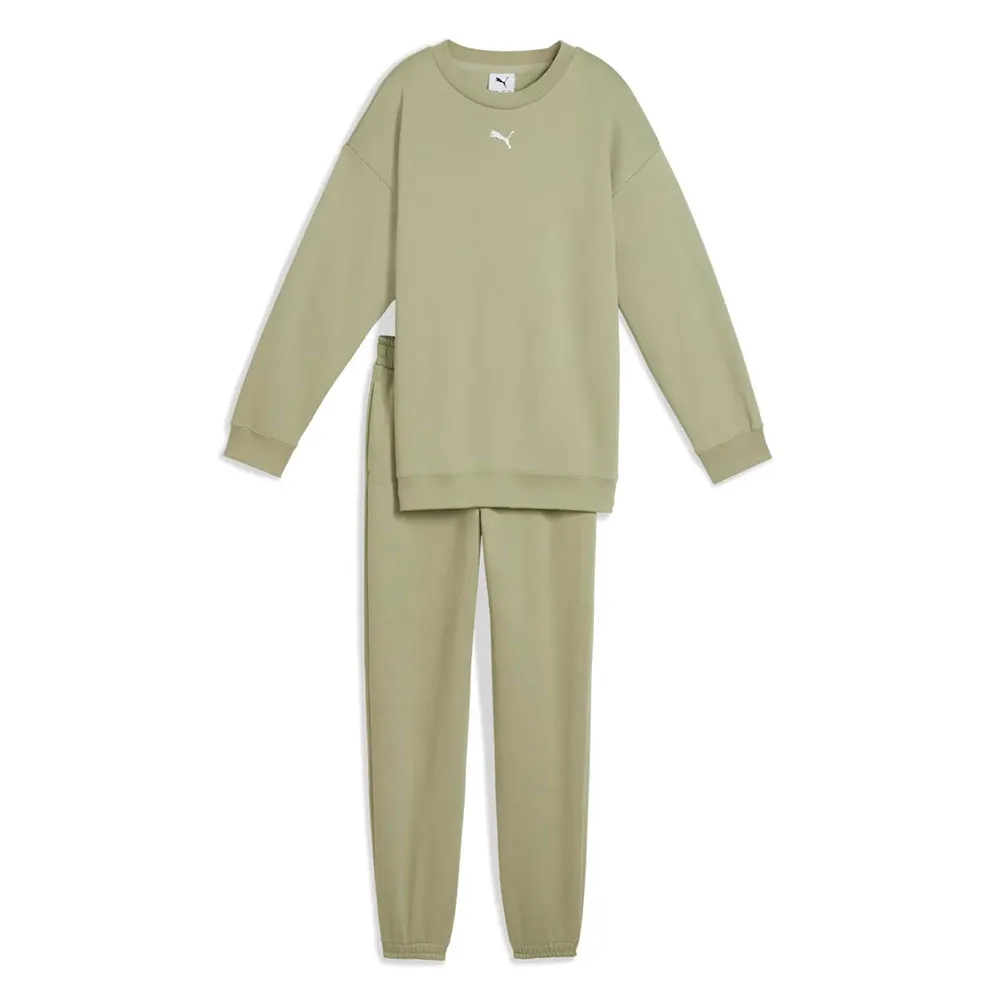 Спортивный костюм Puma Loungewear Oversized, зеленый
Спортивный костюм Puma Loungewear Oversized, зеленый