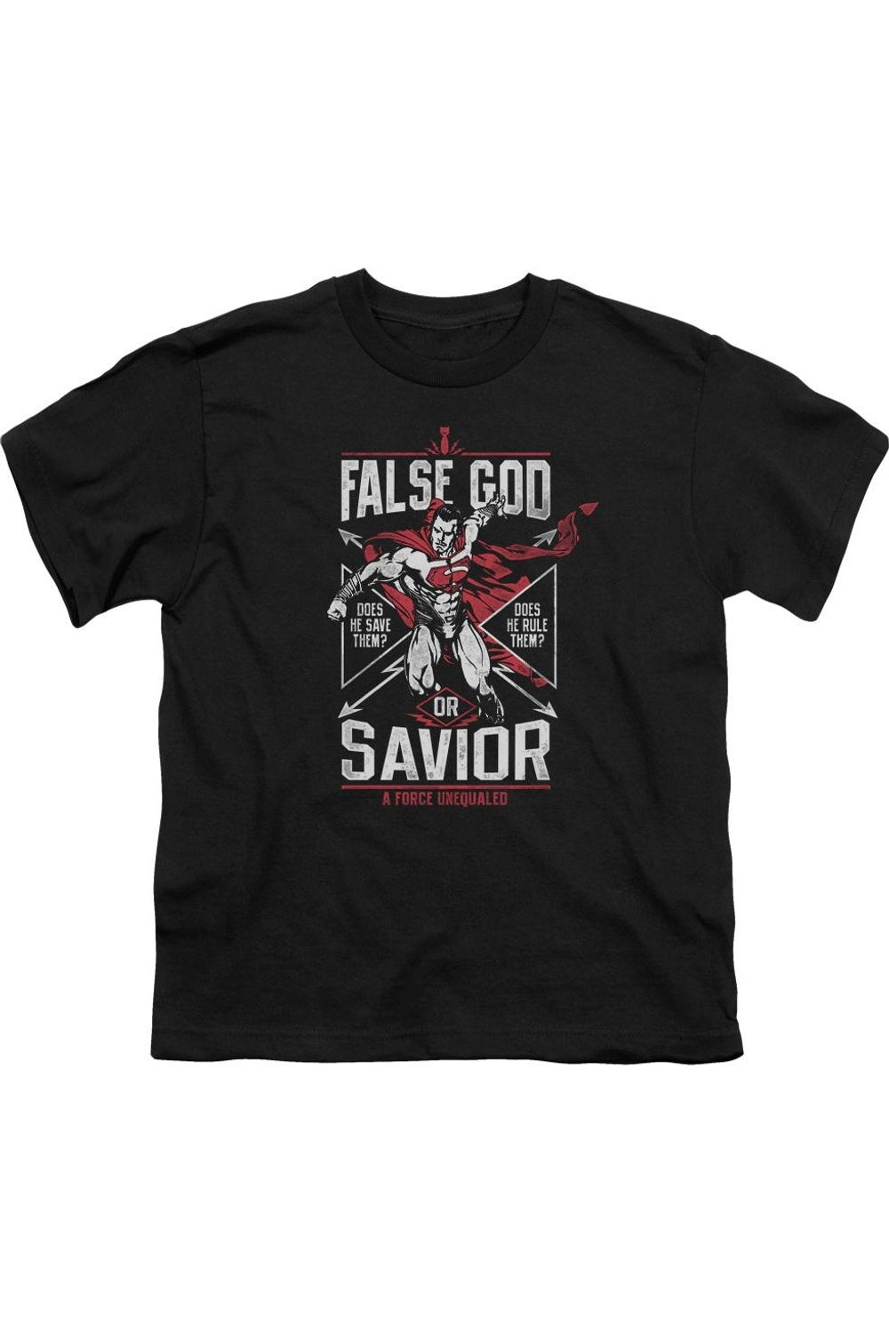 Футболка для детей "Бэтмен против Супермена: Лжебог или Спаситель" с коротким рукавом Gildan, черный
Футболка для детей "Бэтмен против Супермена: Лжебог или Спаситель" с коротким рукавом Gildan, черный