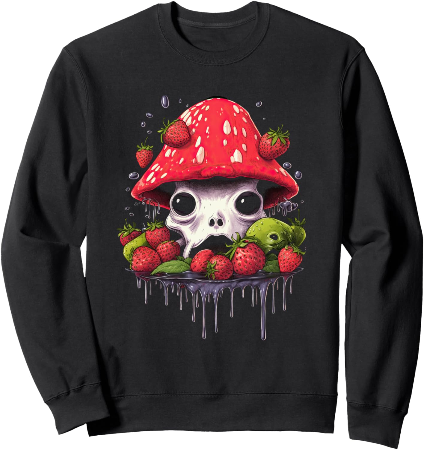 Стиль коттеджкор, толстовка с изображением гриба и жабы Goblinco Cottagecore Goblincore And Fairycore Stuff, черный
Стиль коттеджкор, толстовка с изображением гриба и жабы Goblinco Cottagecore Goblincore And Fairycore Stuff, черный